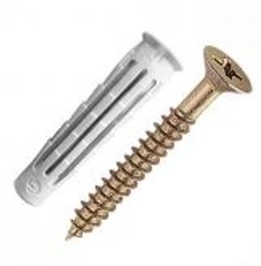 Parafuso Philips Cabeça Chata com Bucha Univ 05mm com 4 Unidades Parafuso Philips Cabeça Chata com Bucha Univ 05mm com 4 Unidades