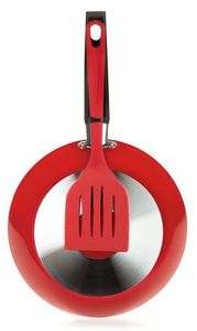 Frigideira Antiaderente Color Pop 20cm com Espátula Pitanga