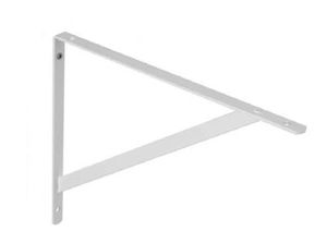 Suporte 25cm para Prateleira Branco