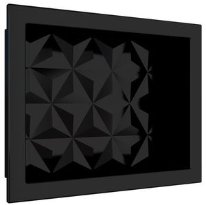 Nicho para Banheiro Textura 40X30 Preto
