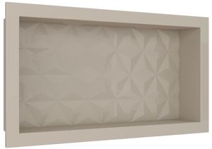Nicho para Banheiro Textura 60X30cm Bege
