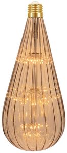 Lâmpada Led Fireworks Vintage Bt 125 Ambar