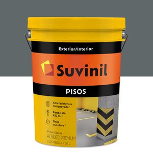 Tinta Fosco para Piso 20 Litros Cinza Escuro Tinta Fosco para Piso 20 Litros Cinza Escuro