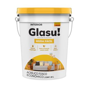 Tinta Muda Fácil Acrílico Fosco 20 Litros Branco Neve Tinta Muda Fácil Acrílico Fosco 20 Litros Branco Neve