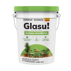 Tinta Acrílica Fosco Máxima Eficiência 20 L Branco Neve Tinta Acrílica Fosco Máxima Eficiência 20 L Branco Neve