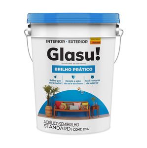 Tinta Acrílica Semi Brilho Prático 20 Litros Branco Neve Tinta Acrílica Semi Brilho Prático 20 Litros Branco Neve