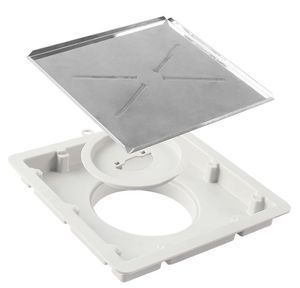 Ralo Inox com Grelha Oculta 18X18cm Ralo Inox com Grelha Oculta 18X18cm