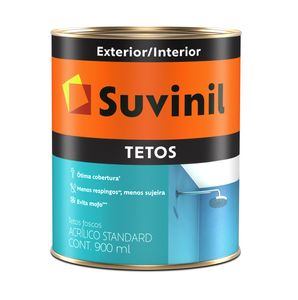 TINTA ACRILICA FOSCO TETOS 0,9 L BRANCO NEVE TINTA ACRILICA FOSCO TETOS 0,9 L BRANCO NEVE