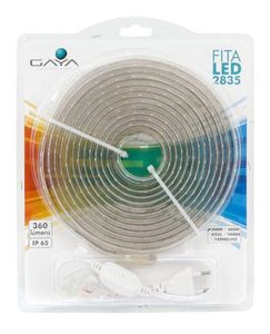 Fita Led 2835 220V 5 Metros 4,8W Azul