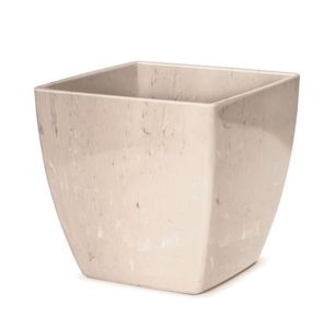 Vaso Elegance Quadrado 04 Travertino