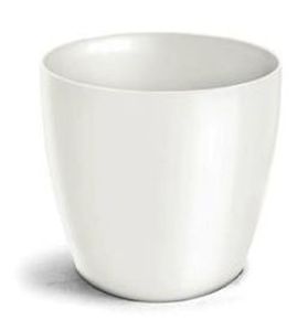 Vaso Elegance Redondo 02 Branco