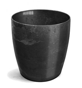 Vaso Elegance Redondo 03,5 Preto Onix
