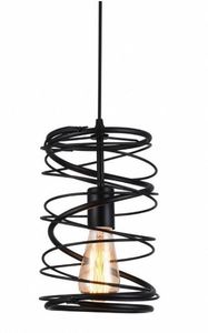 Pendente Twister 1XE27 Preto