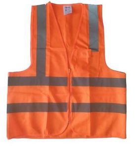 Colete Refletivo com Bolso Laranja Tamanho XG