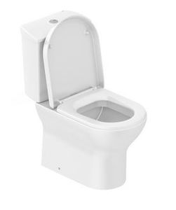 Vaso Sanitário  com Caixa Acoplada Kit Instalação Nexo Branco com Assento