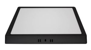 Painel Led Sobrepor Quadrado 30x30 24W 6500K Preto