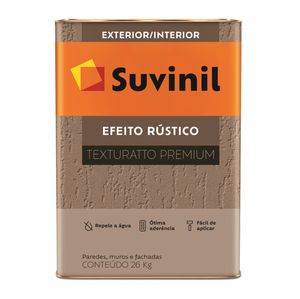 Texturatto Efeito Rustico 26 Kg Palha