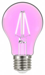 Lâmpada LED Filamento Color A60 4W Rosa