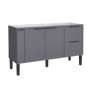 Balcão MDF Cisne Cinza 150 Balcão MDF Cisne Cinza 150