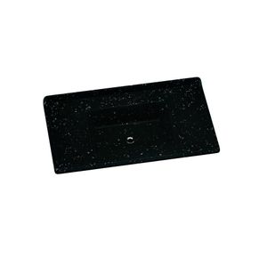 Pia Sintética Standard Granitada 85x50cm Preto