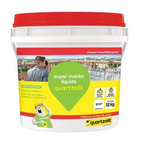 Super Manta Liquida Branca Balde 12 kg
