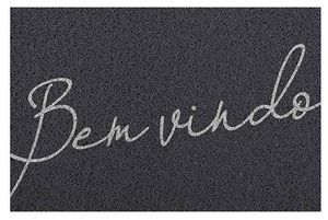 Tapete Vinil Light 2.0 Bem Vindo 40cm x 60cm Preto