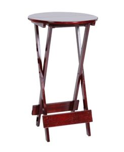 Mesa Bistrô 55cm Redonda Imbuia 10