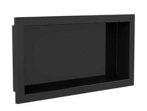 Nicho Pvc Embutir 30X60cm Preto Vulcano