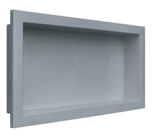 Nicho Pvc Embutir 30X60cm Cinza Urbano