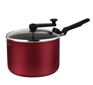 Pipoqueira Alumínio 20cm Loreto Vermelho