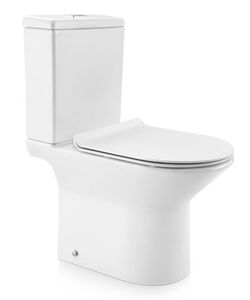 Bacia com Caixa Acoplada e Kit Instalação Lift Branco