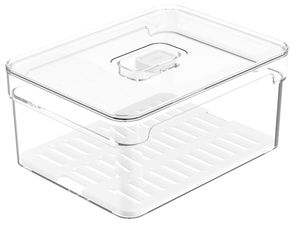 Organizador Clear Fresh 2,2 Litros Natural Organizador Clear Fresh 2,2 Litros Natural