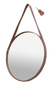 Espelho Decorativo Redondo 60cm Caramelo
