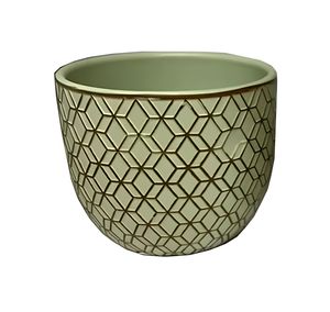 Cachepot Geométrico 12x12x12cm Cores Sortidas
