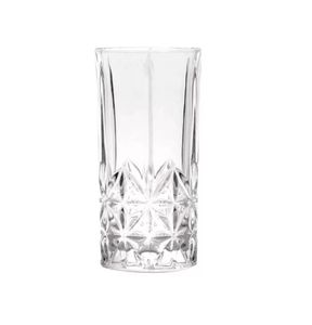 Conjunto com 6 Copos de Vidro 350ml Requinte