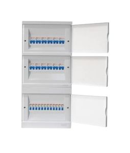 Quadro Distribuição de Embutir Para 36 Disjuntores Din Sem Barramento