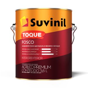 Tinta Acrílica Premium Toque Fosco 3,6 Litros Branco Neve Tinta Acrílica Premium Toque Fosco 3,6 Litros Branco Neve