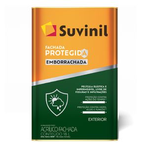 Tinta Acrílica Fachada Protegida Emborrachada 18 Litros Branco Neve Tinta Acrílica Fachada Protegida Emborrachada 18 Litros Branco Neve