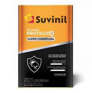Tinta Acrílica Fachada Protegida Super Cobertura 18 Litros Branco Neve Tinta Acrílica Fachada Protegida Super Cobertura 18 Litros Branco Neve