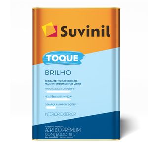 Tinta Acrílica Semibrilho Toque Brilho 18 Litros Branco Neve Tinta Acrílica Semibrilho Toque Brilho 18 Litros Branco Neve