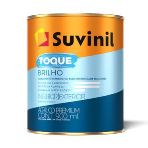 Tinta Acrílica Semibrilho Toque Brilho 0,9 Litros Branco Neve Tinta Acrílica Semibrilho Toque Brilho 0,9 Litros Branco Neve