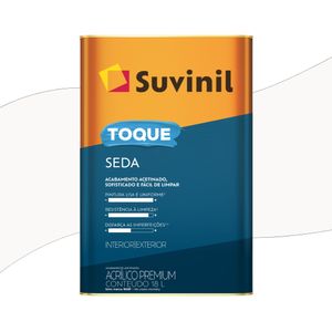 Tinta Acrílica Acetinado Toque Seda 18 Litros Branco Neve Tinta Acrílica Acetinado Toque Seda 18 Litros Branco Neve
