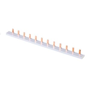 Barramento Monofásico DIN 12 Polos Tipo Pente 21cm