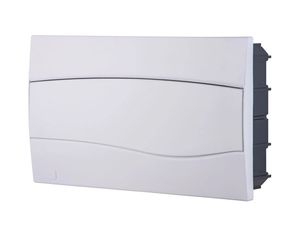 Quadro Distribuição Embutir Para 18 DIN ou 12 NEMA Porta Branca Quadro Distribuição Embutir Para 18 DIN ou 12 NEMA Porta Branca