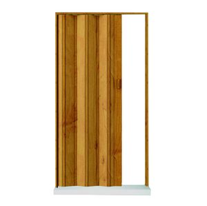 Porta Sanfonada PVC 72x210cm Imbuia