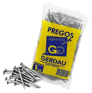 Prego 19X42 com Cabeça Polido