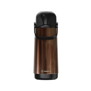 Garrafa Térmica Lúmina 1 Litro Inox Marrom Byte