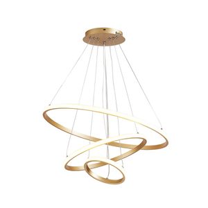 Pendente LP-403D 58W 3 em 1 Dourado