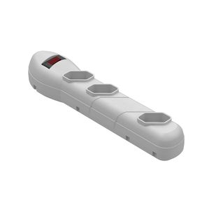 Filtro de Linha 3 Tomadas com Circuit Breaker 1,20 Metros Branca Filtro de Linha 3 Tomadas com Circuit Breaker 1,20 Metros Branca