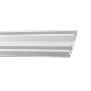 Kit Trilho para Cortina Deslizante Duplo 3,00 Metros Branco Kit Trilho para Cortina Deslizante Duplo 3,00 Metros Branco